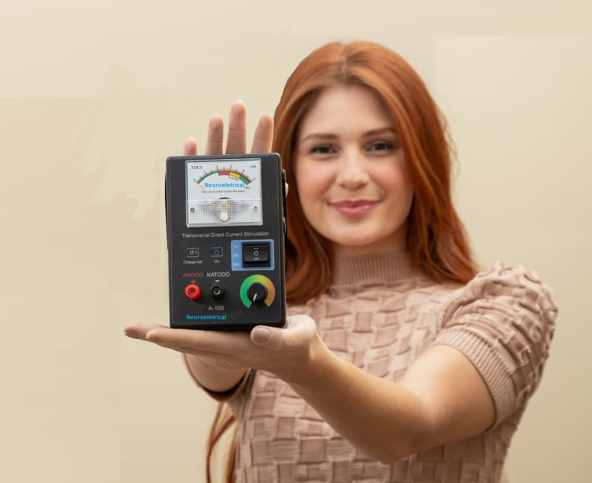 TDCS A-50 - Estimulador Transcraniano por Corrente Contínua (ETCC) 4mA