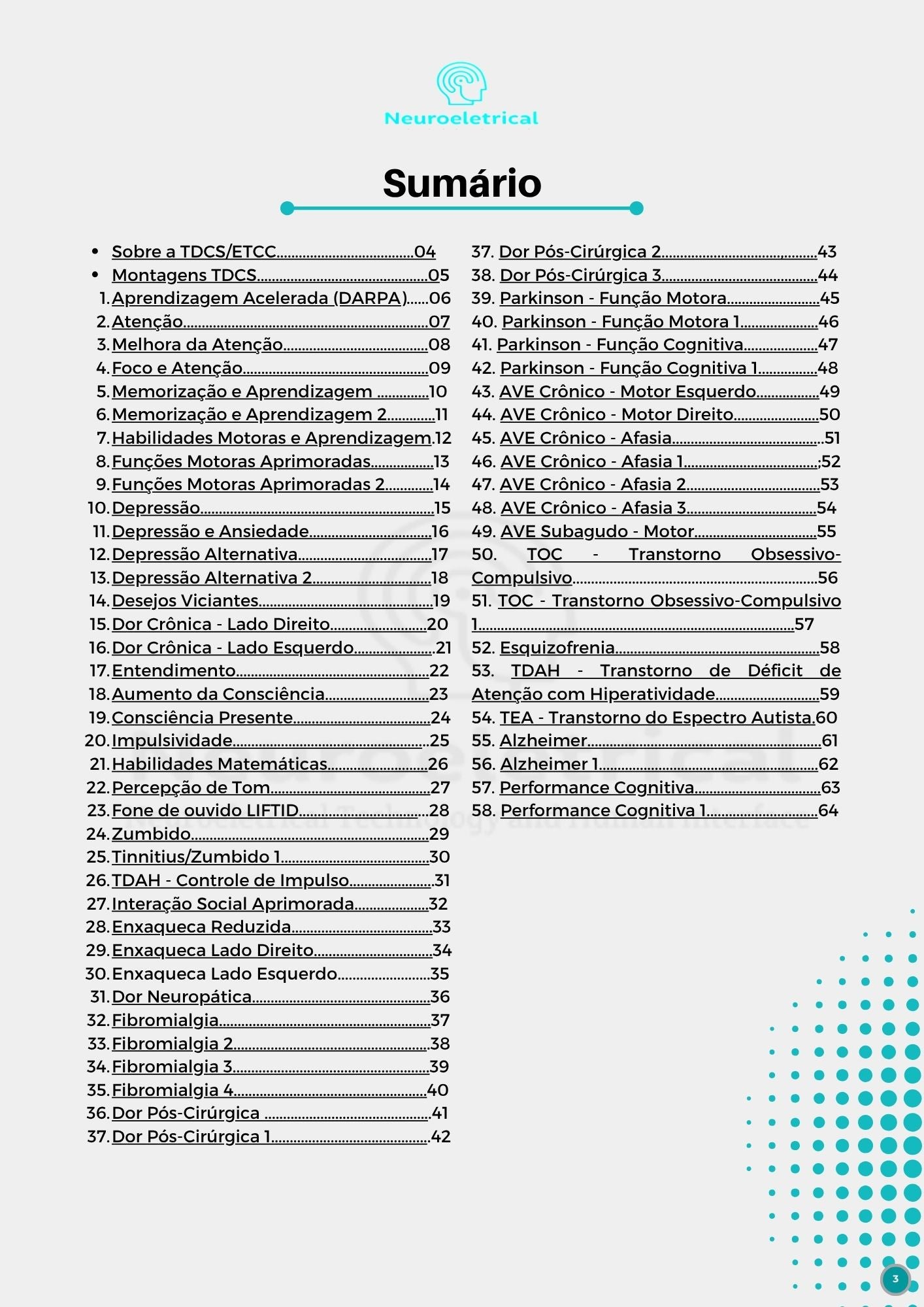 Kit Completo ETCC/TDCS