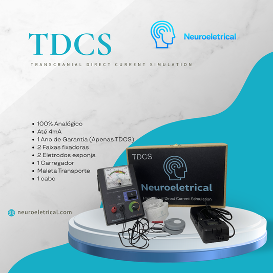 TDCS A- 100 Plus - Estimulador Transcraniano por Corrente Contínua (ETCC) 4mA