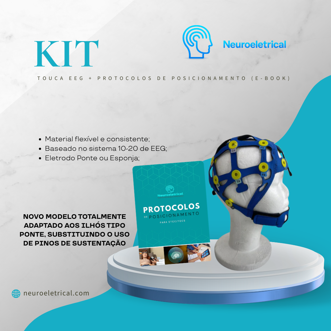 Kit Touca ETCC/EEG + Protocolos de Posicionamento (Arquivo Digital)